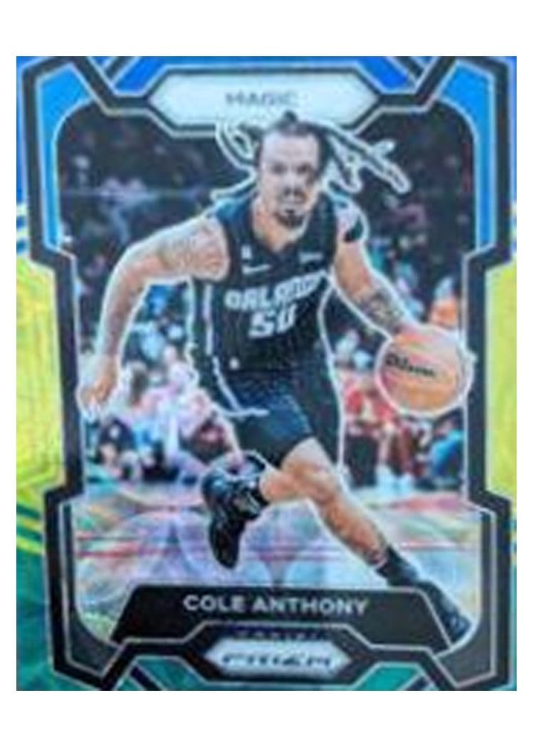 2023-24 Panini Prizm Base Set Cole Anthony #16 card
