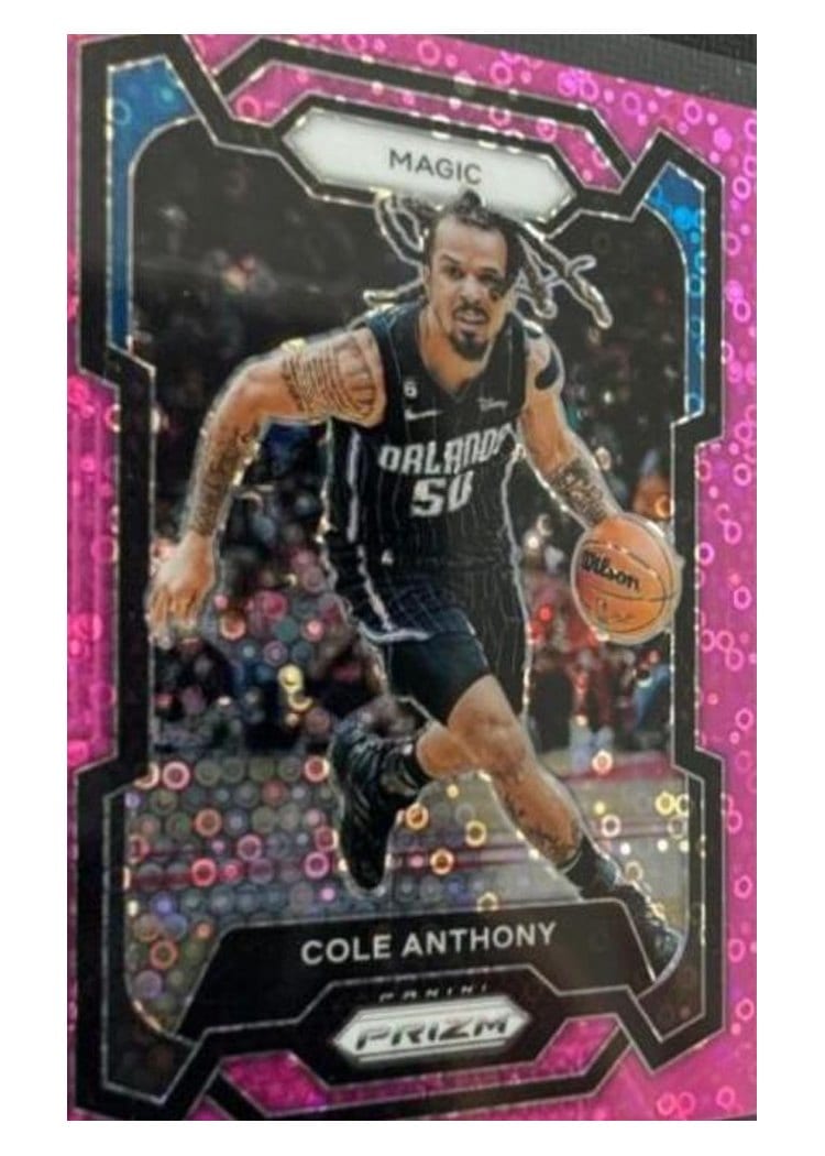2023-24 Panini Prizm Base Set Cole Anthony #16 card