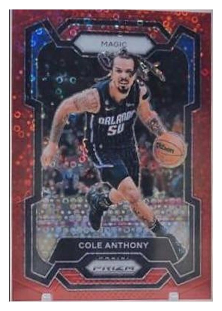2023-24 Panini Prizm Base Set Cole Anthony #16 card