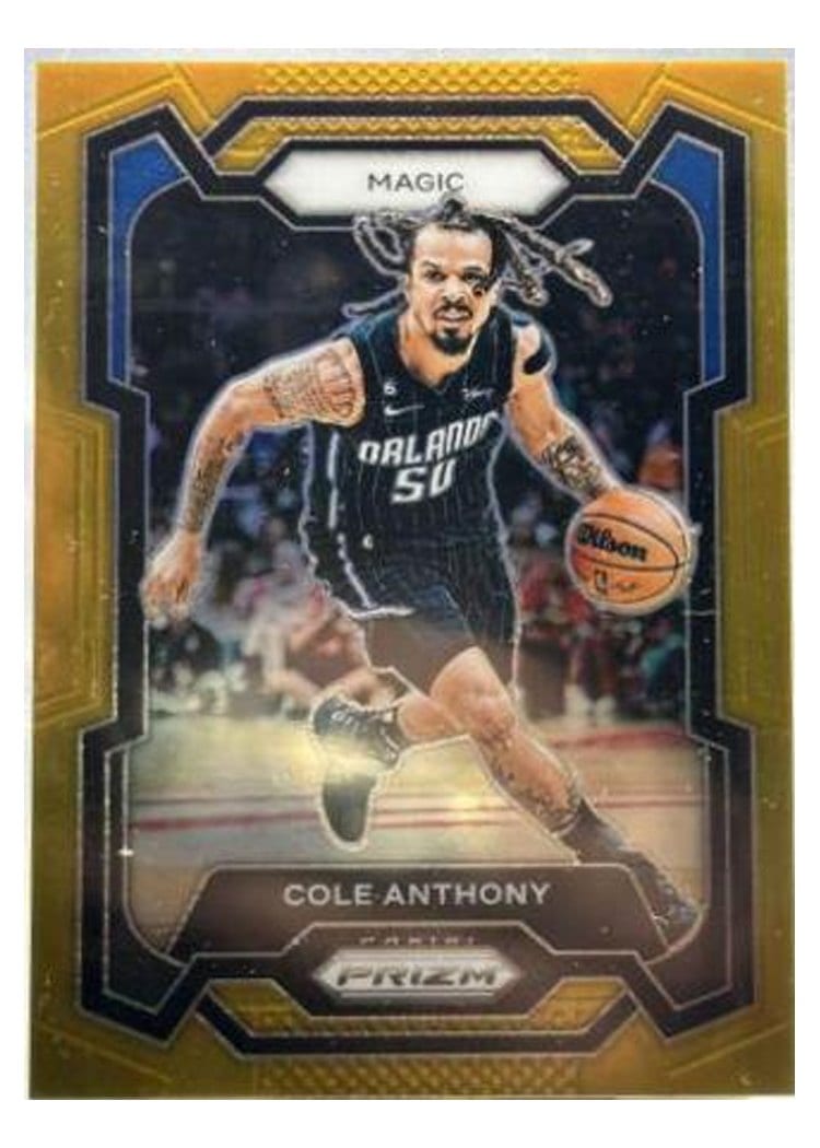 2023-24 Panini Prizm Base Set Cole Anthony #16 card