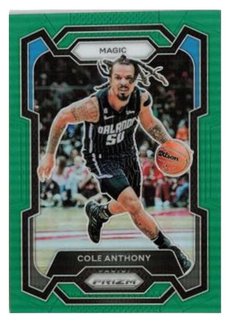 2023-24 Panini Prizm Base Set Cole Anthony #16 card