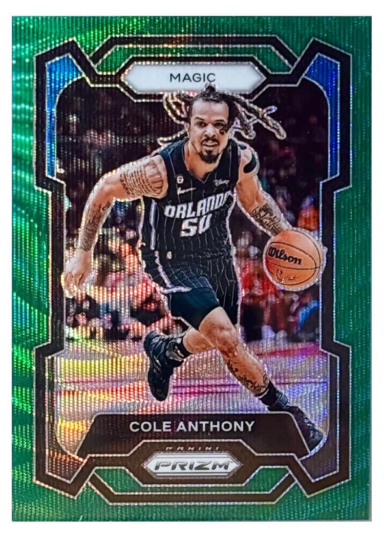 2023-24 Panini Prizm Base Set Cole Anthony #16 card