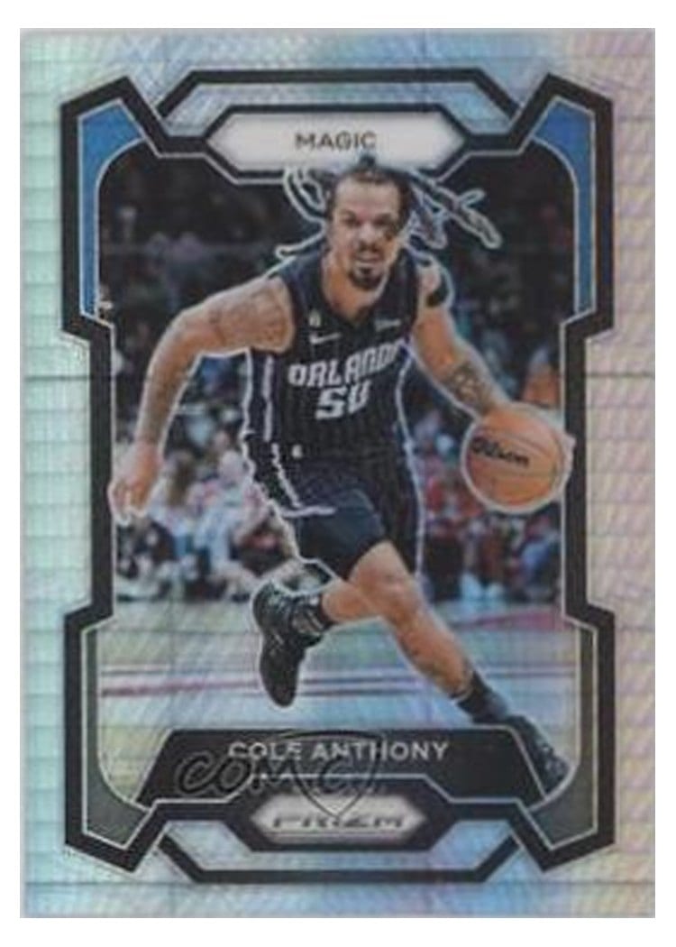 2023-24 Panini Prizm Base Set Cole Anthony #16 card