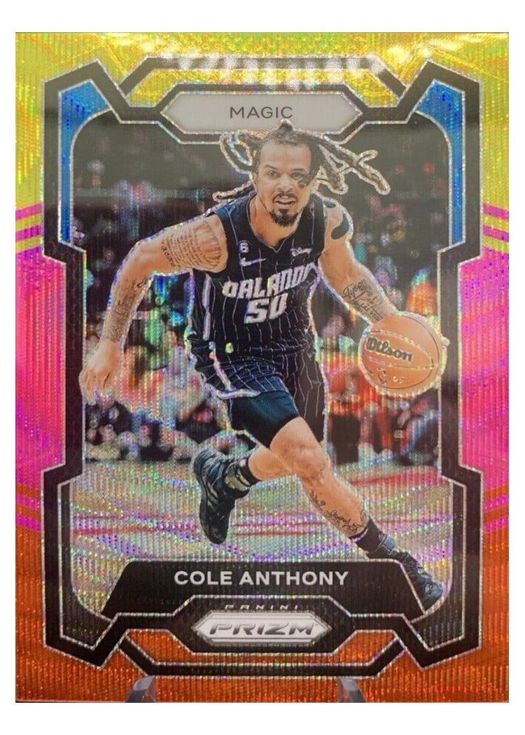 2023-24 Panini Prizm Base Set Cole Anthony #16 card