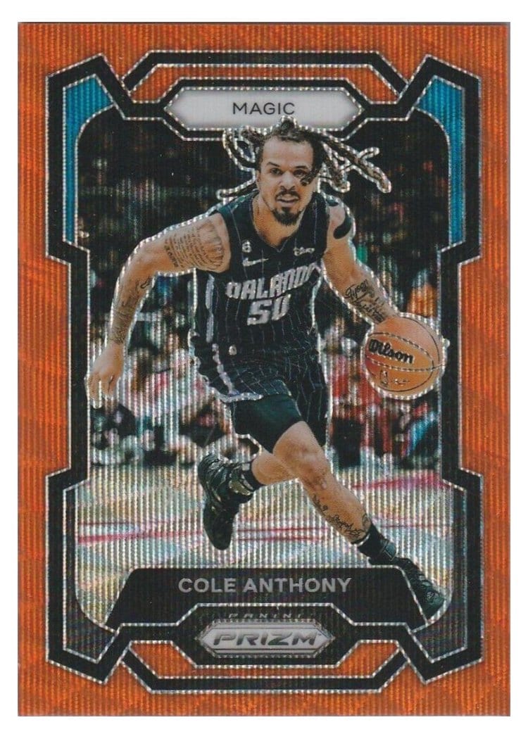 2023-24 Panini Prizm Base Set Cole Anthony #16 card