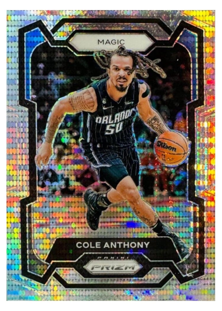 2023-24 Panini Prizm Base Set Cole Anthony #16 card