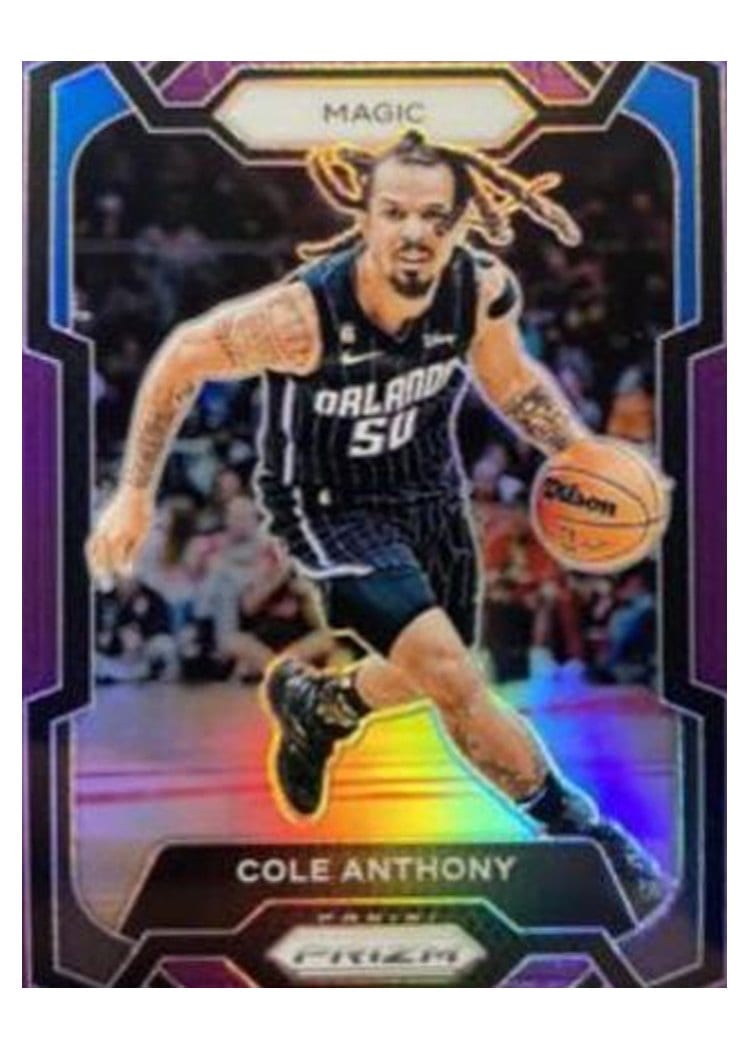 2023-24 Panini Prizm Base Set Cole Anthony #16 card