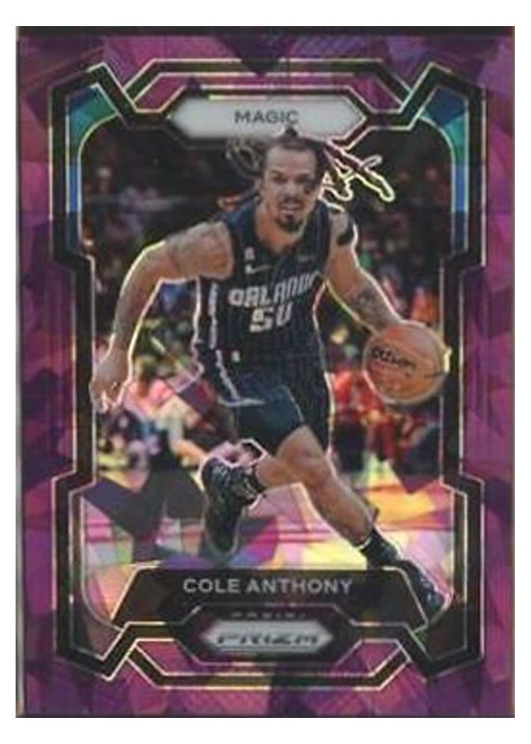 2023-24 Panini Prizm Base Set Cole Anthony #16 card
