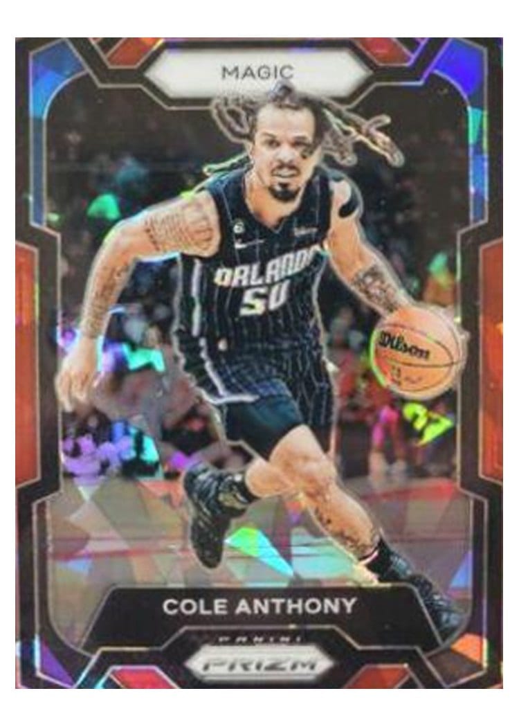 2023-24 Panini Prizm Base Set Cole Anthony #16 card