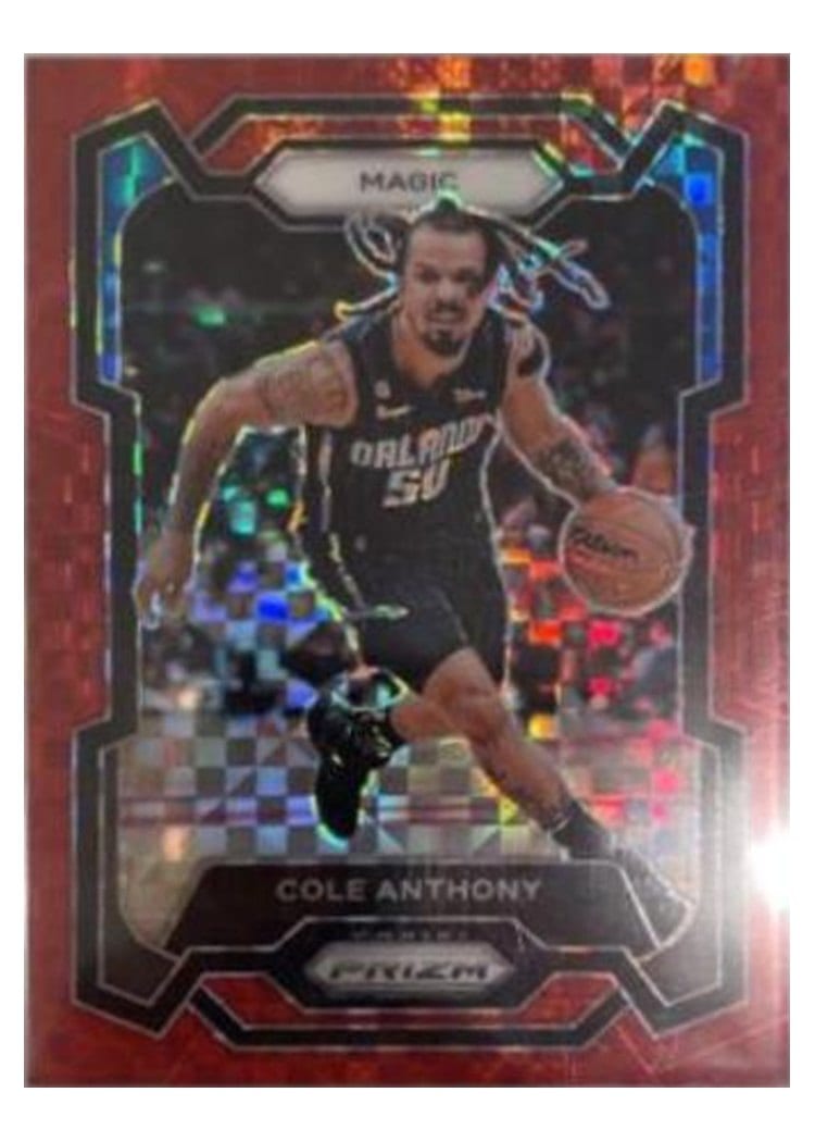 2023-24 Panini Prizm Base Set Cole Anthony #16 card