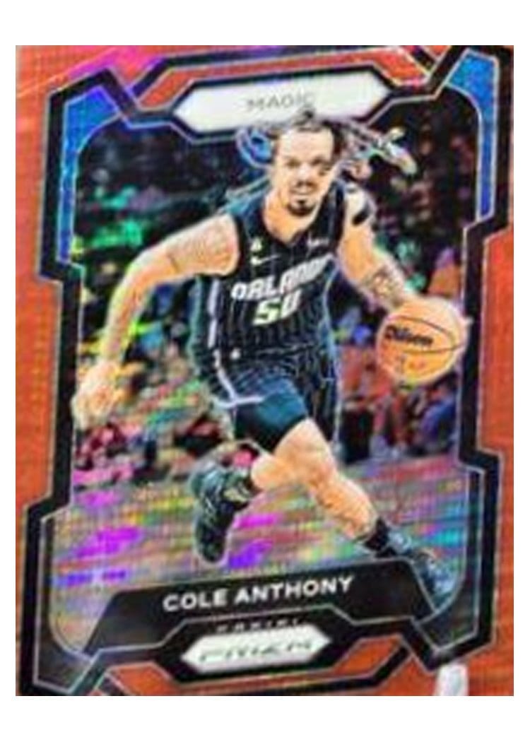 2023-24 Panini Prizm Base Set Cole Anthony #16 card
