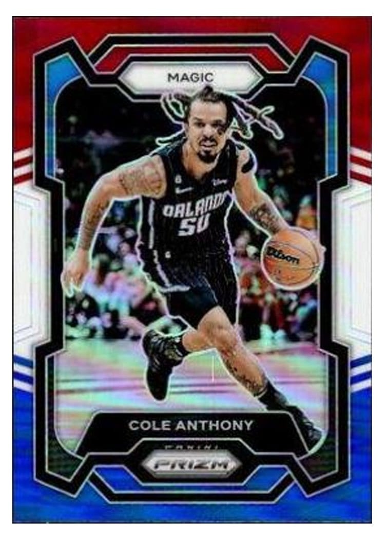 2023-24 Panini Prizm Base Set Cole Anthony #16 card