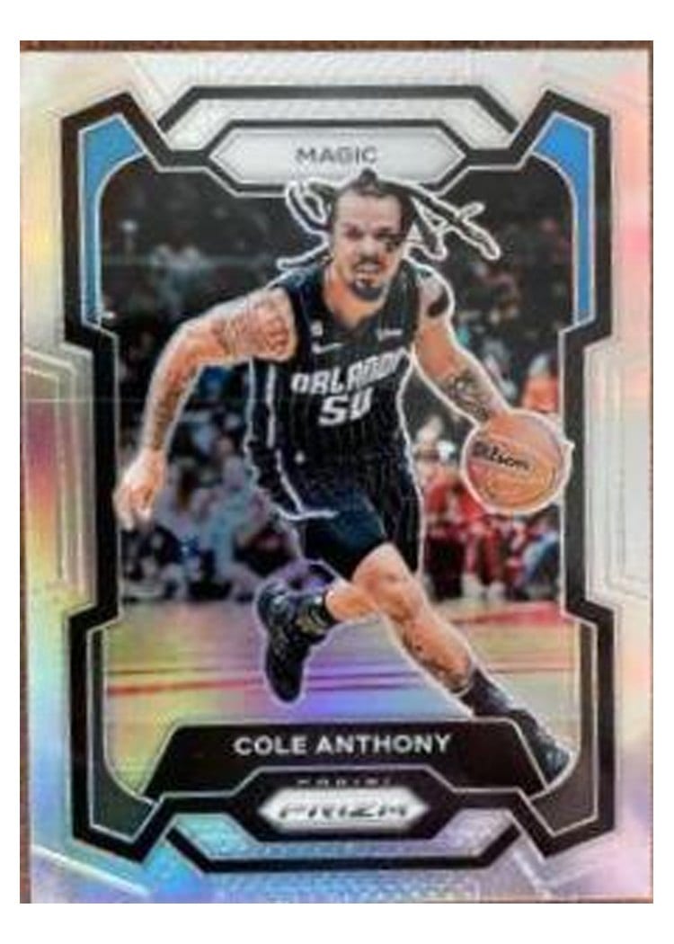 2023-24 Panini Prizm Base Set Cole Anthony #16 card