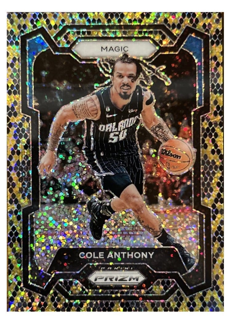 2023-24 Panini Prizm Base Set Cole Anthony #16 card