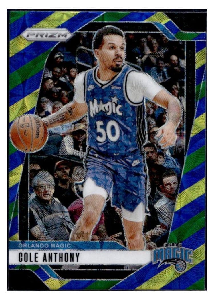 2024-25 Panini Prizm Base Set Cole Anthony #73 card