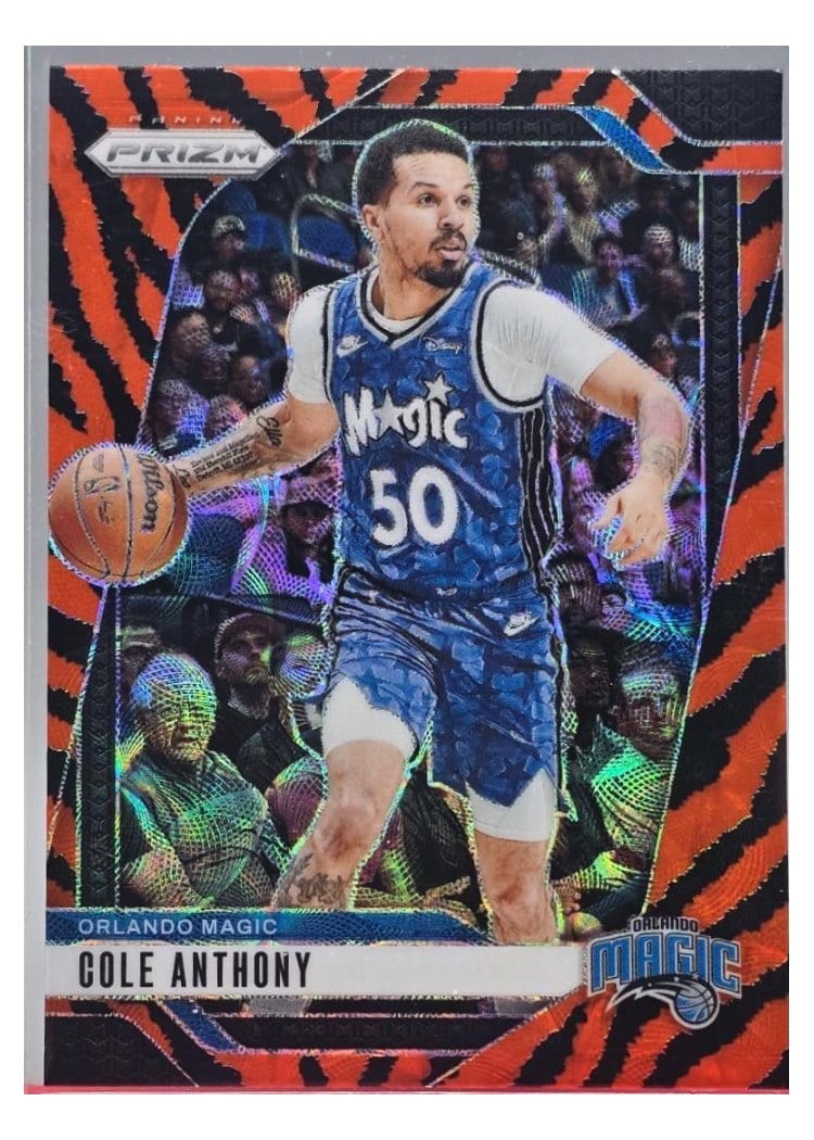 2024-25 Panini Prizm Base Set Cole Anthony #73 card