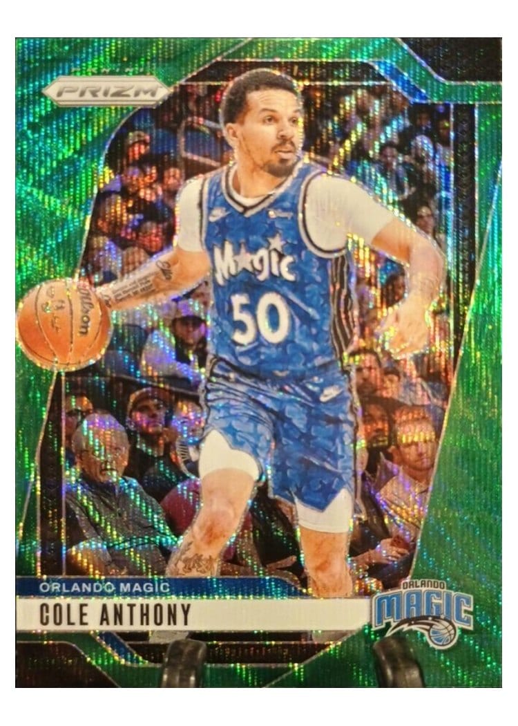 2024-25 Panini Prizm Base Set Cole Anthony #73 card