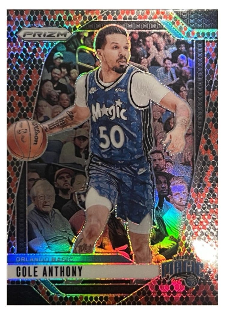 2024-25 Panini Prizm Base Set Cole Anthony #73 card