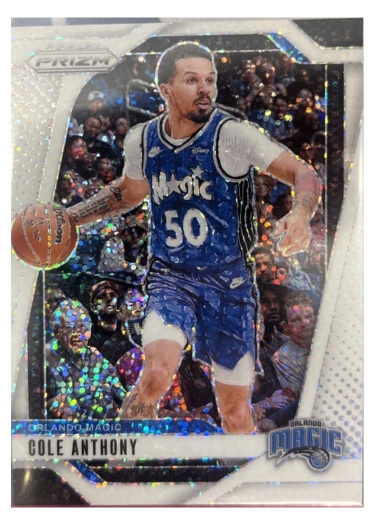 2024-25 Panini Prizm Base Set Cole Anthony #73 card
