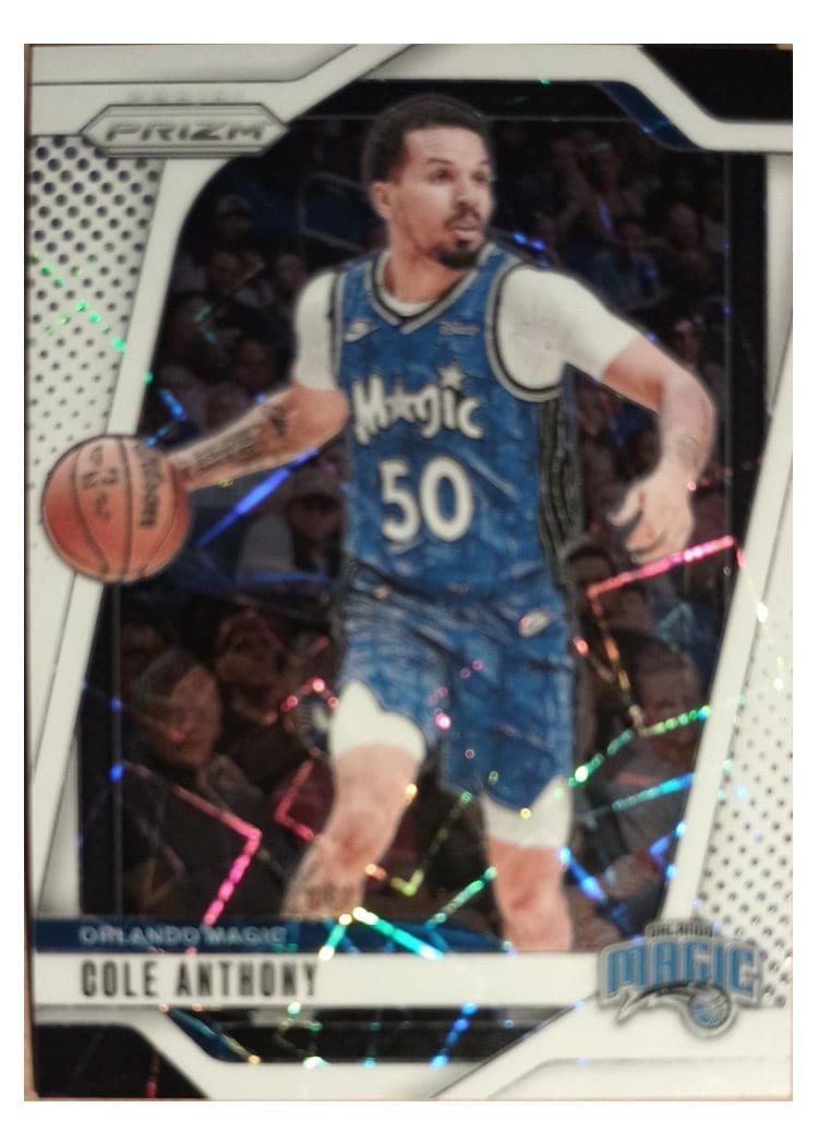2024-25 Panini Prizm Base Set Cole Anthony #73 card