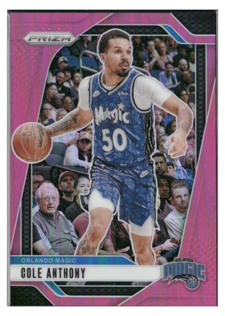 2024-25 Panini Prizm Base Set Cole Anthony #73 card