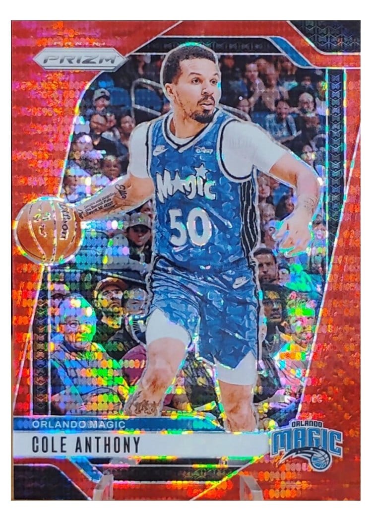 2024-25 Panini Prizm Base Set Cole Anthony #73 card