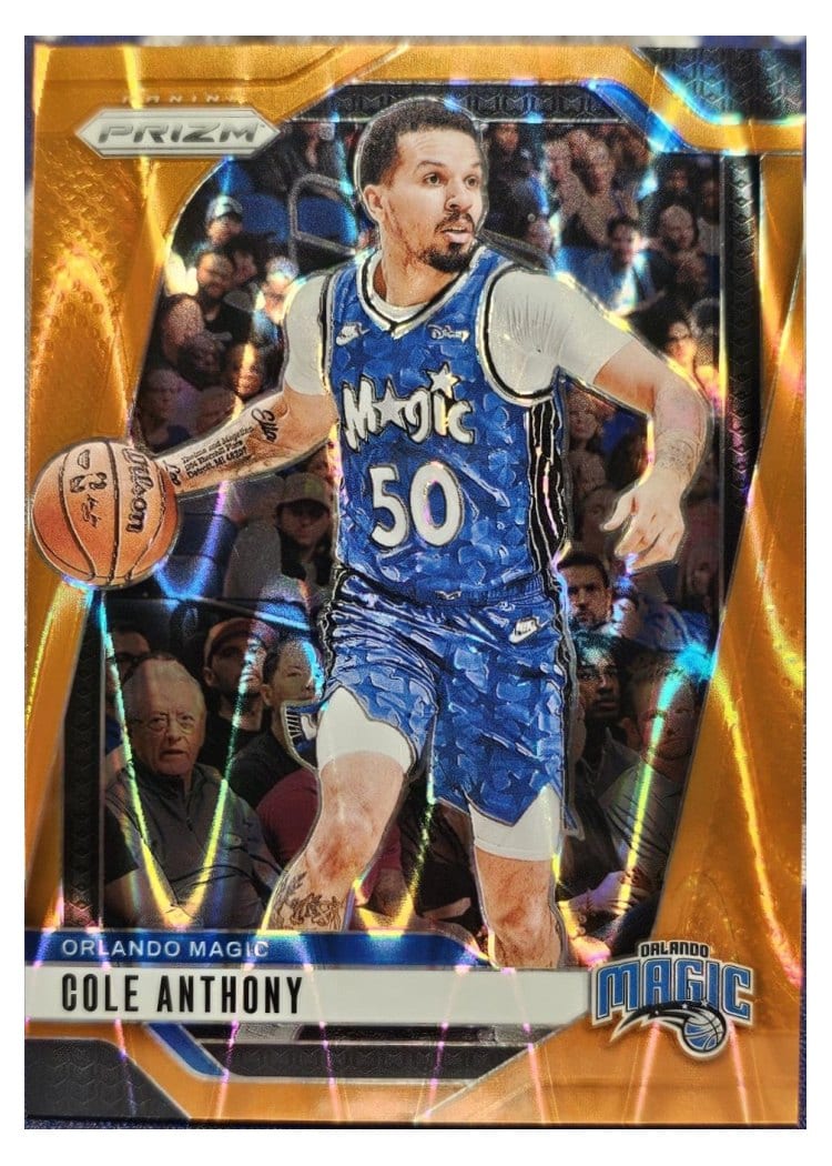2024-25 Panini Prizm Base Set Cole Anthony #73 card