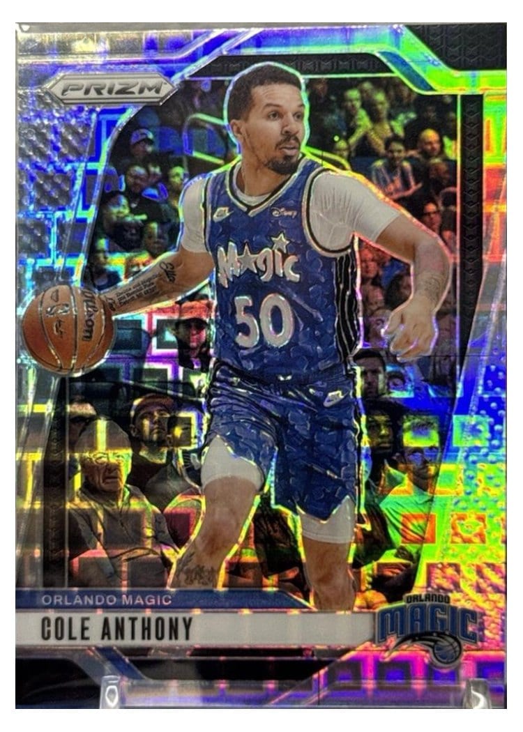 2024-25 Panini Prizm Base Set Cole Anthony #73 card