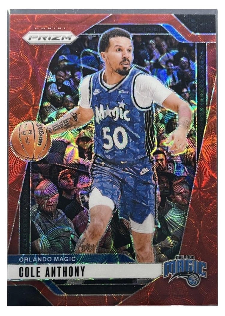 2024-25 Panini Prizm Base Set Cole Anthony #73 card