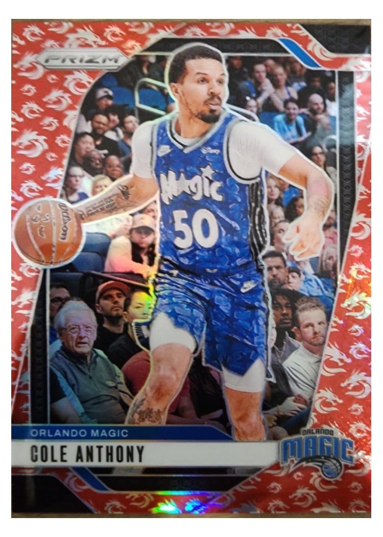 2024-25 Panini Prizm Base Set Cole Anthony #73 card