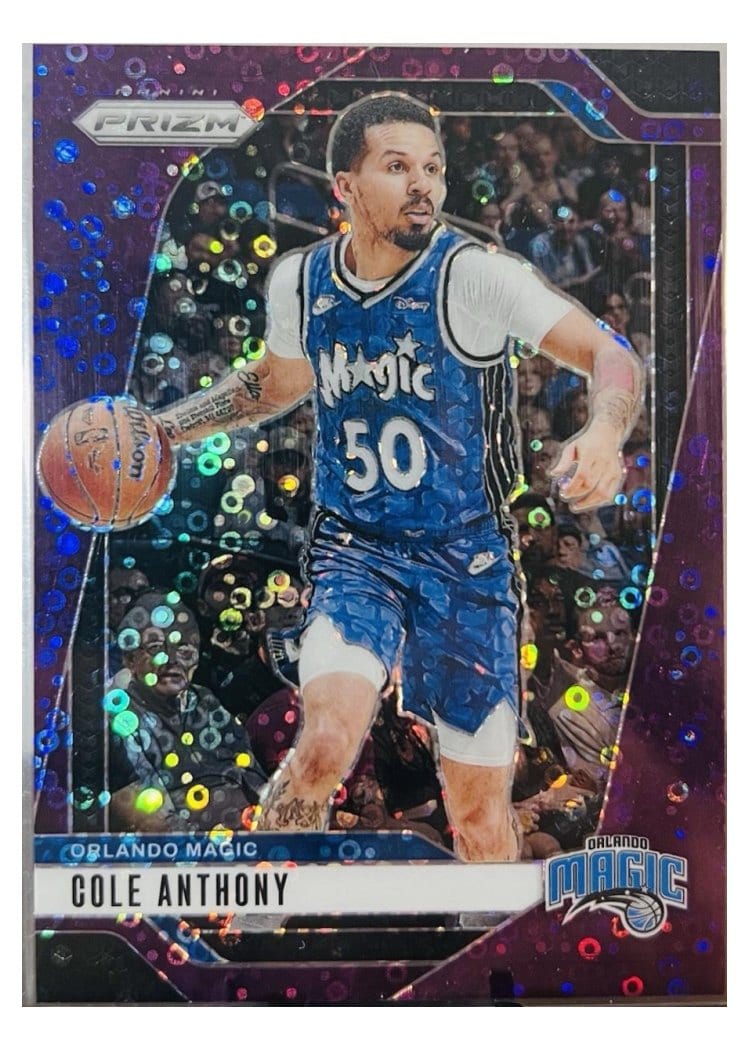 2024-25 Panini Prizm Base Set Cole Anthony #73 card
