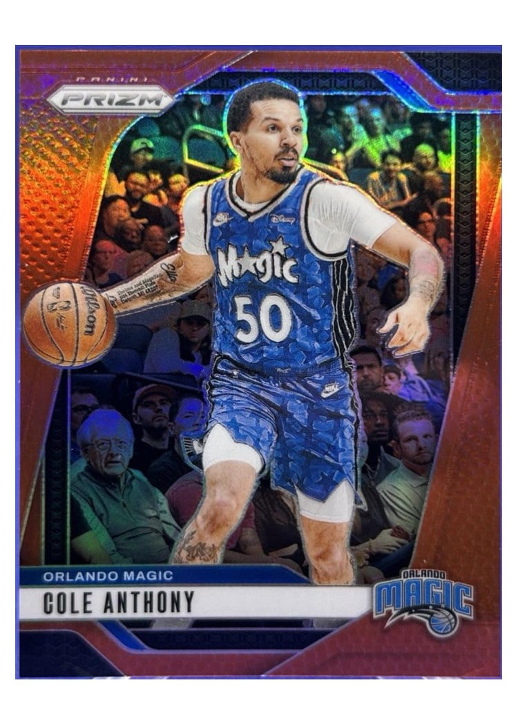 2024-25 Panini Prizm Base Set Cole Anthony #73 card