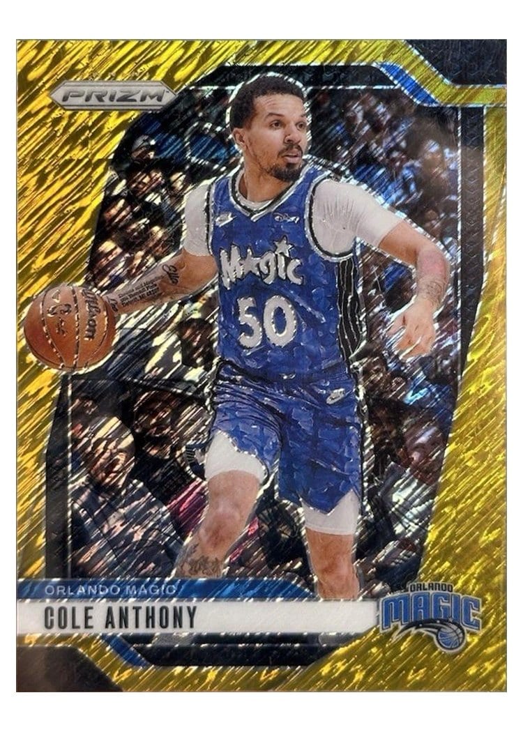 2024-25 Panini Prizm Base Set Cole Anthony #73 card
