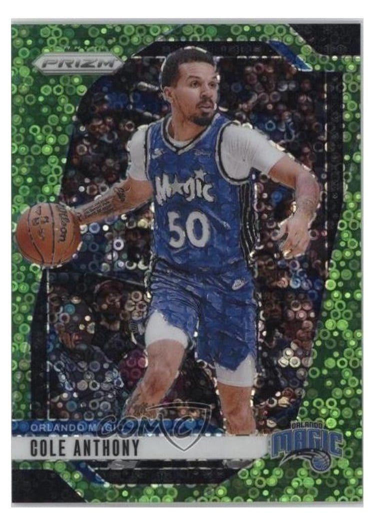 2024-25 Panini Prizm Base Set Cole Anthony #73 card