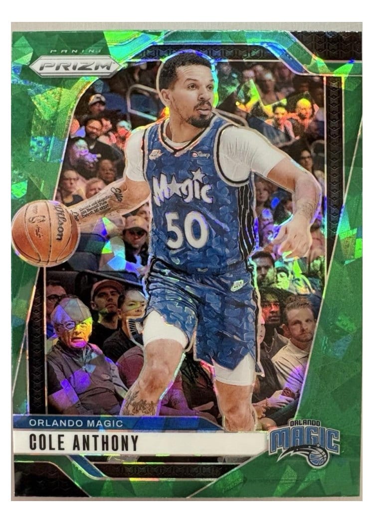 2024-25 Panini Prizm Base Set Cole Anthony #73 card