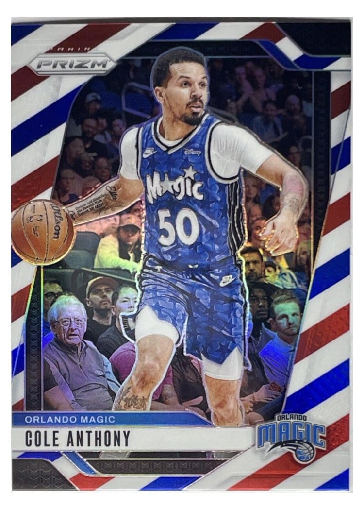 2024-25 Panini Prizm Base Set Cole Anthony #73 card