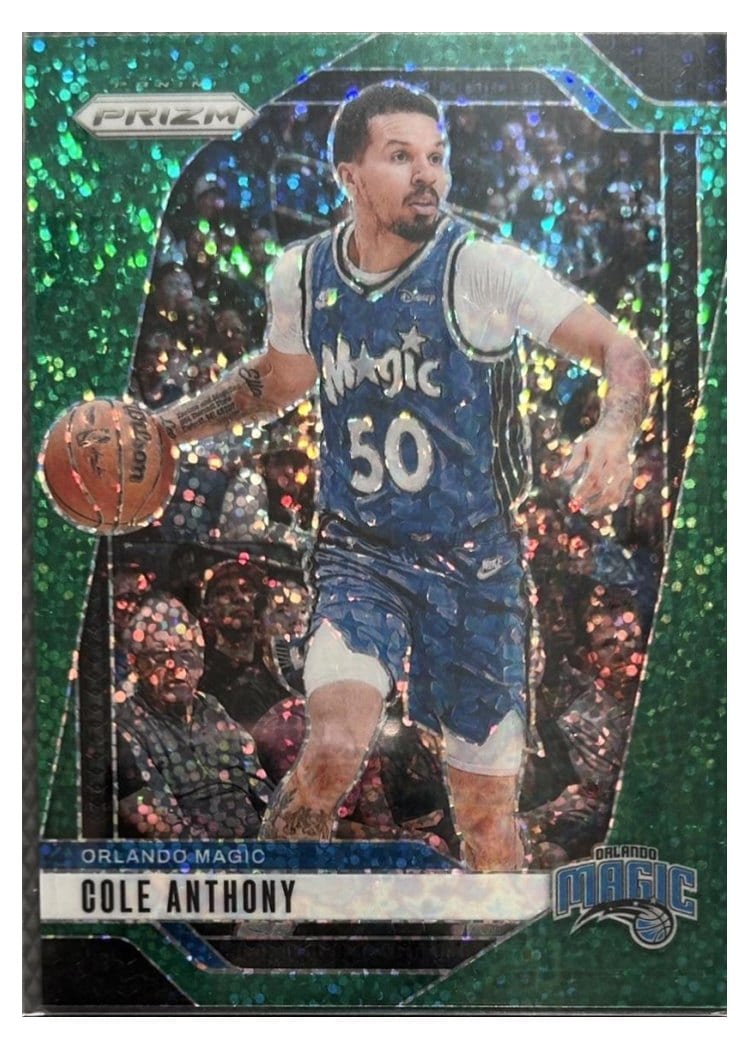 2024-25 Panini Prizm Base Set Cole Anthony #73 card