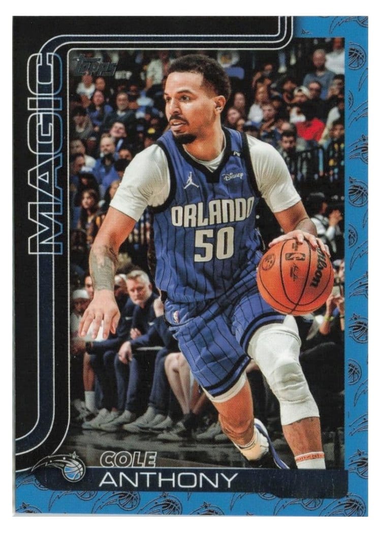 2025-26 Topps Base Set Cole Anthony #91 card