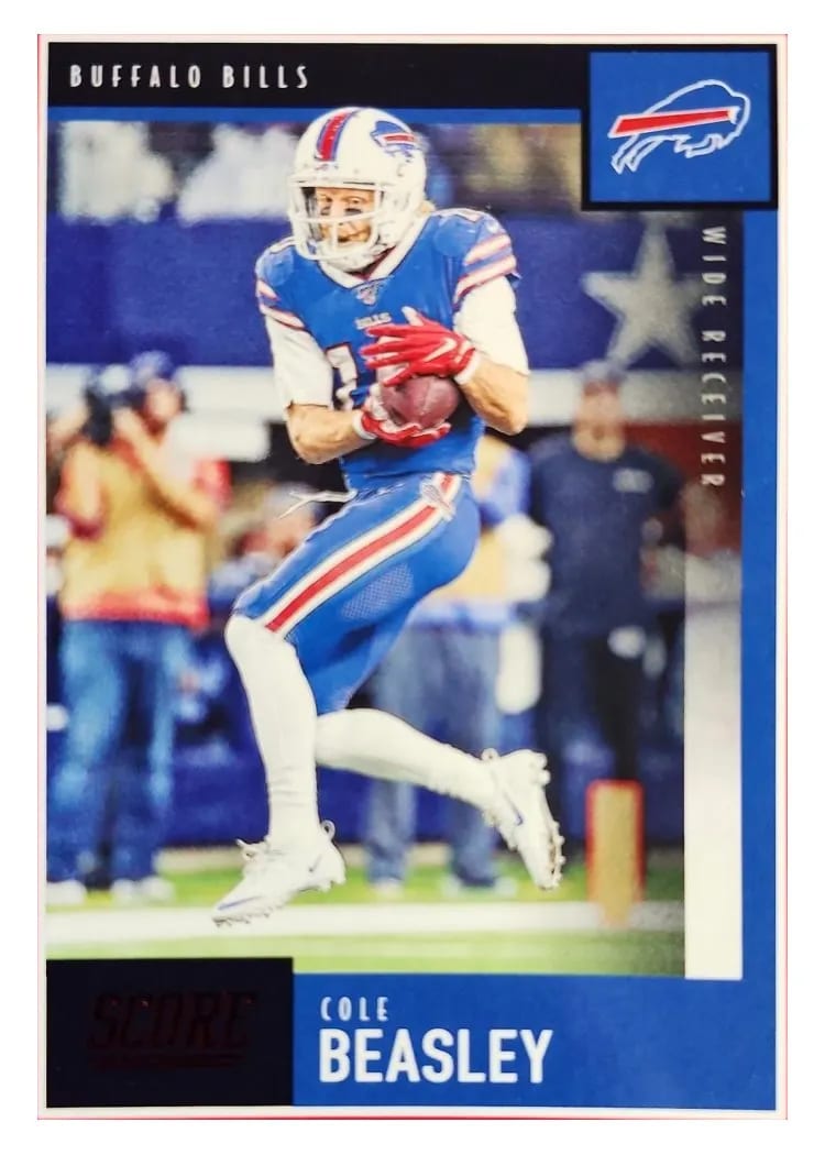 2020 Score Base Set Cole Beasley #2 card