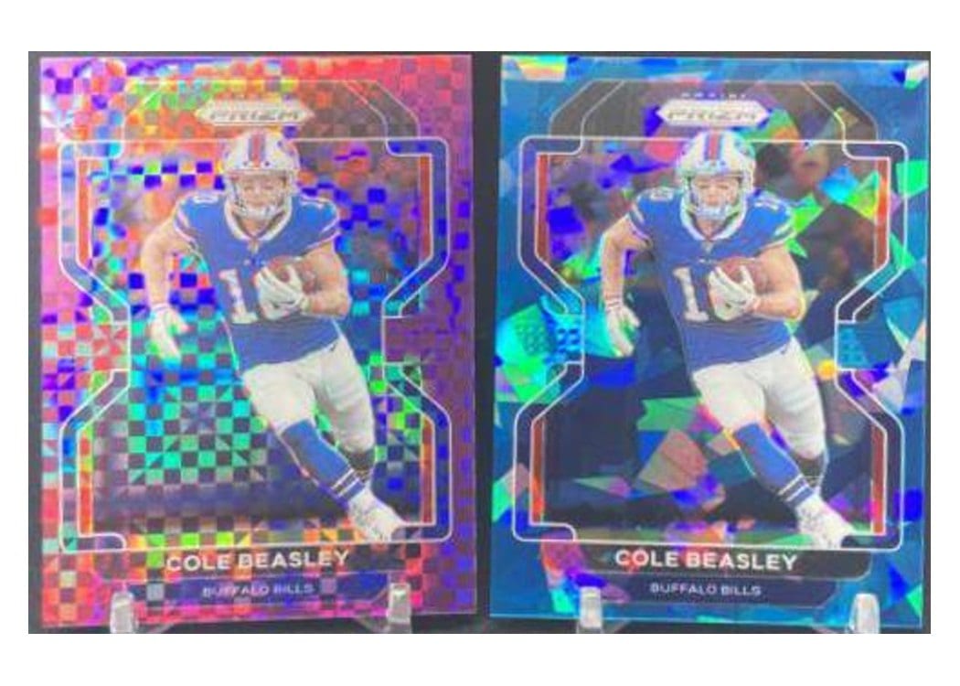 2021 Panini Prizm Base Set Cole Beasley #115 card