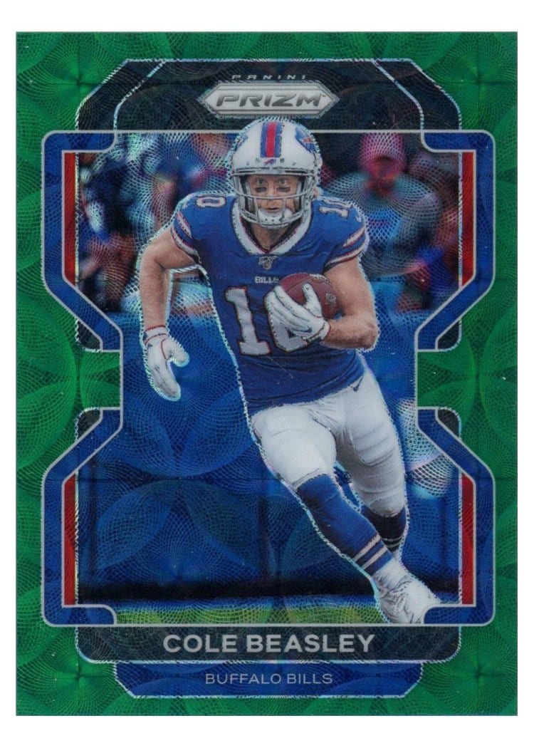 2021 Panini Prizm Base Set Cole Beasley #115 card