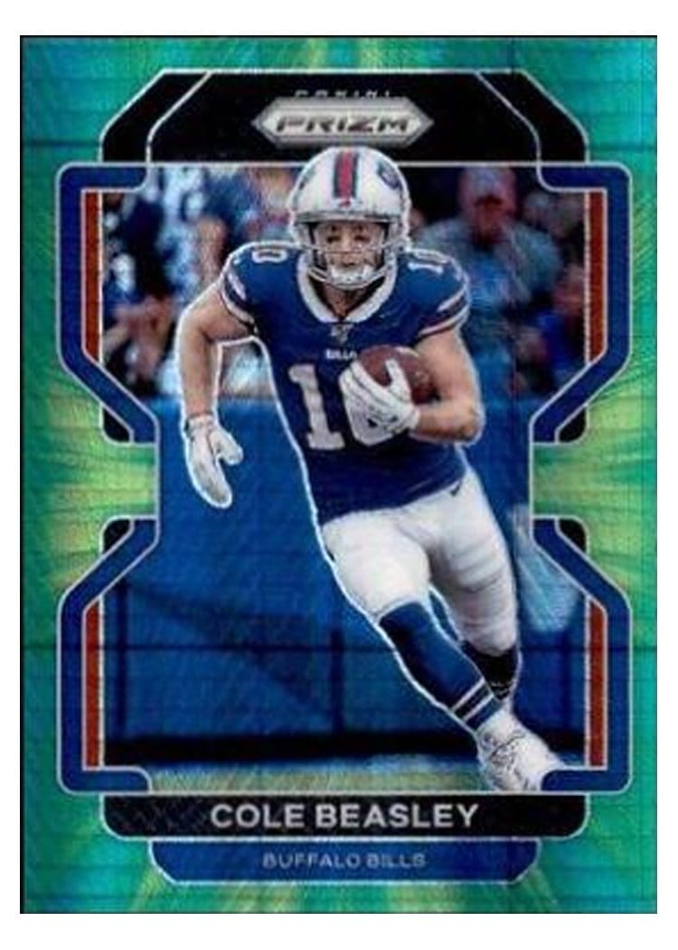 2021 Panini Prizm Base Set Cole Beasley #115 card