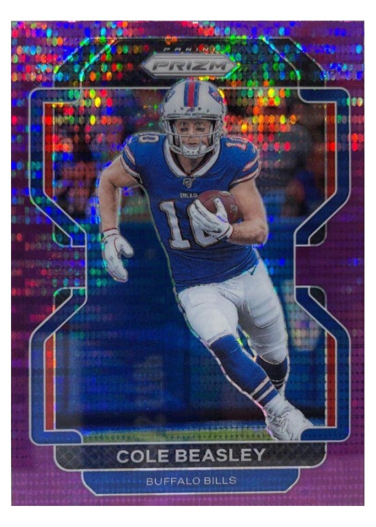 2021 Panini Prizm Base Set Cole Beasley #115 card