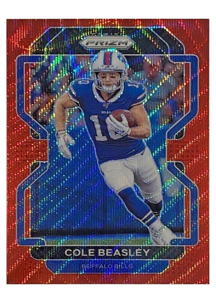 2021 Panini Prizm Base Set Cole Beasley #115 card