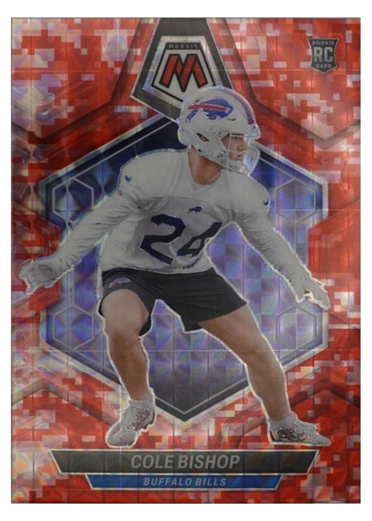 2024 Panini Mosaic Base Set Cole Bishop #356 card