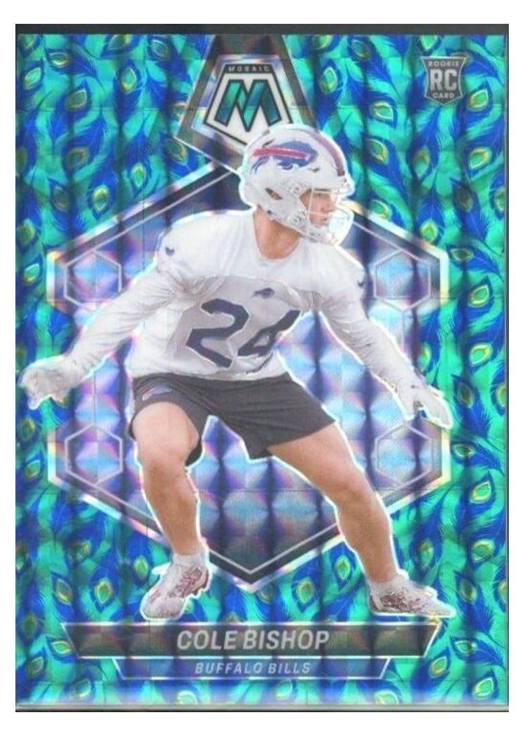 2024 Panini Mosaic Base Set Cole Bishop #356 card
