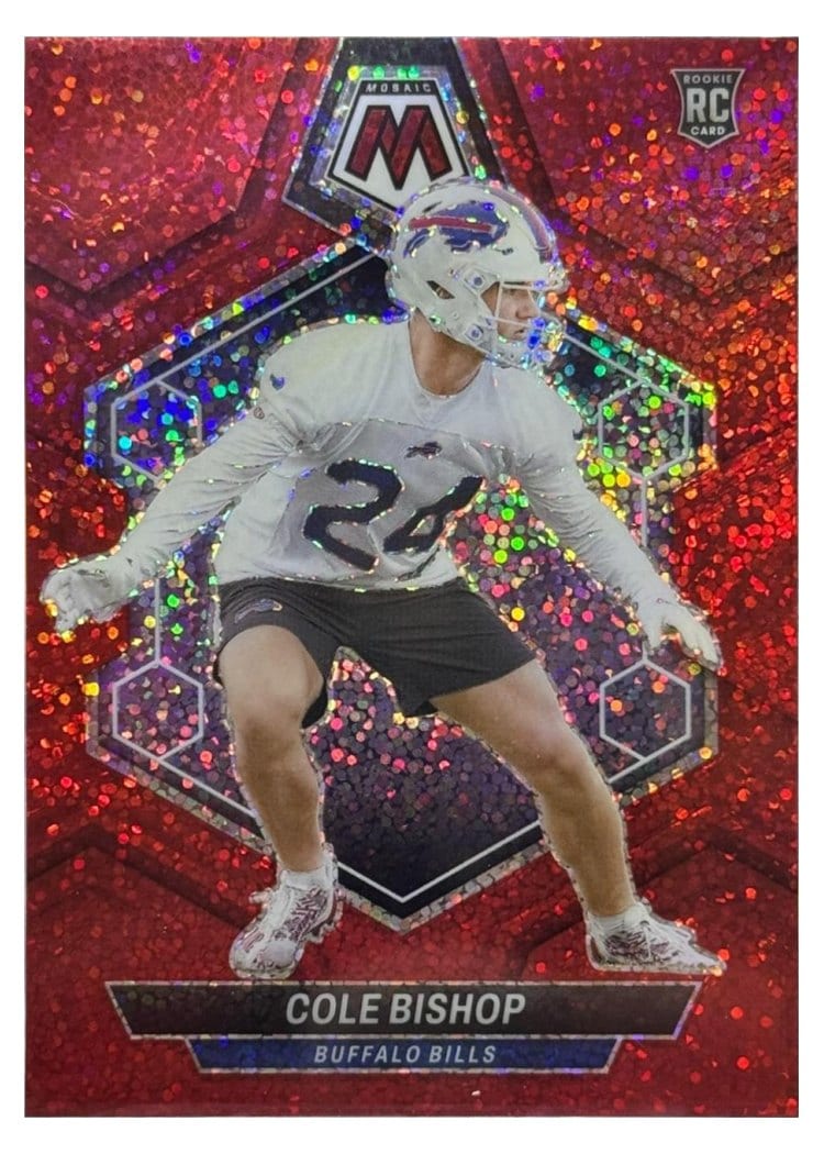 2024 Panini Mosaic Base Set Cole Bishop #356 card