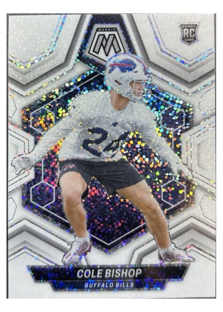 2024 Panini Mosaic Base Set Cole Bishop #356 card
