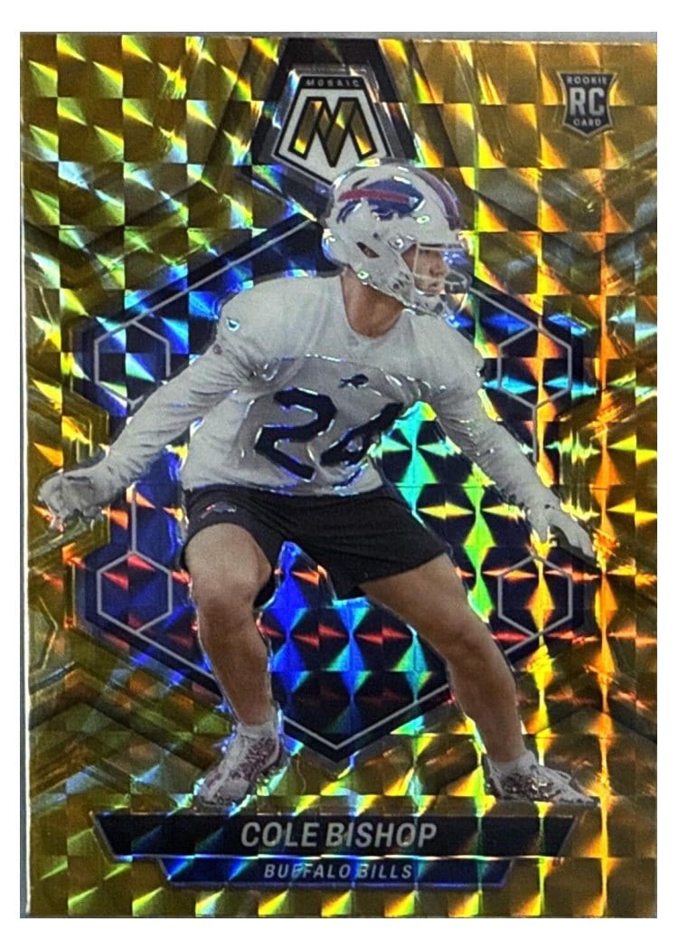 2024 Panini Mosaic Base Set Cole Bishop #356 card