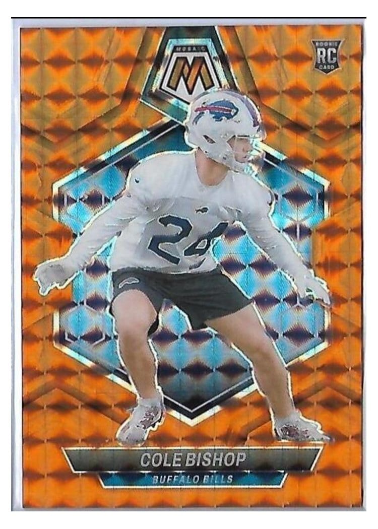 2024 Panini Mosaic Base Set Cole Bishop #356 card